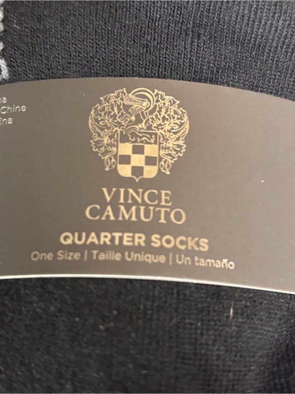 New Vince Camuto Socks Women’s 6 Pair Black Quarter Casual Athletic Activewear - Picture 6 of 12
